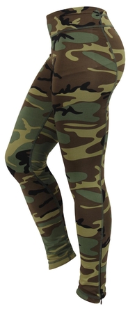 Booty Sculpted Legging Vert Camouflage Militaire  Pantalon de Guerre pour  Femme - Vert - 36 : : Mode