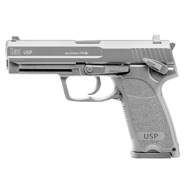 H&k usp a/recul - pistolet à air 4.5mm