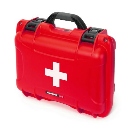Nanuk 915 case w/first aid logo-empty